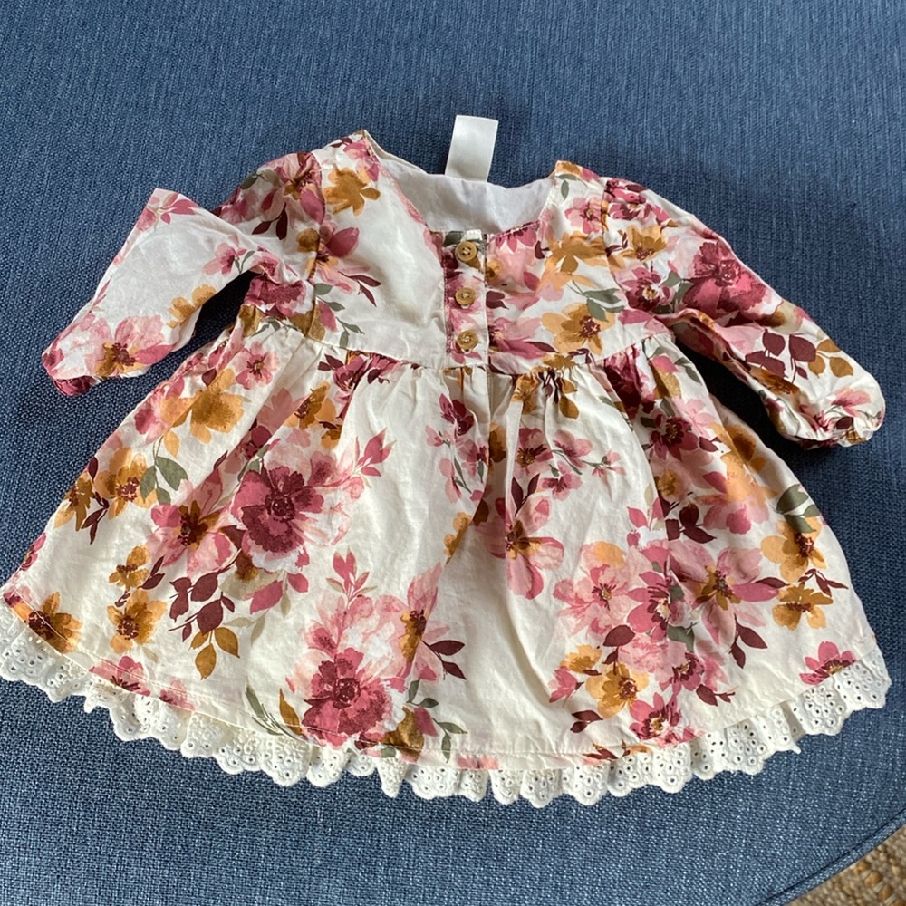 Oshkosh Baby Girls Long Sleeve A-Line Dress